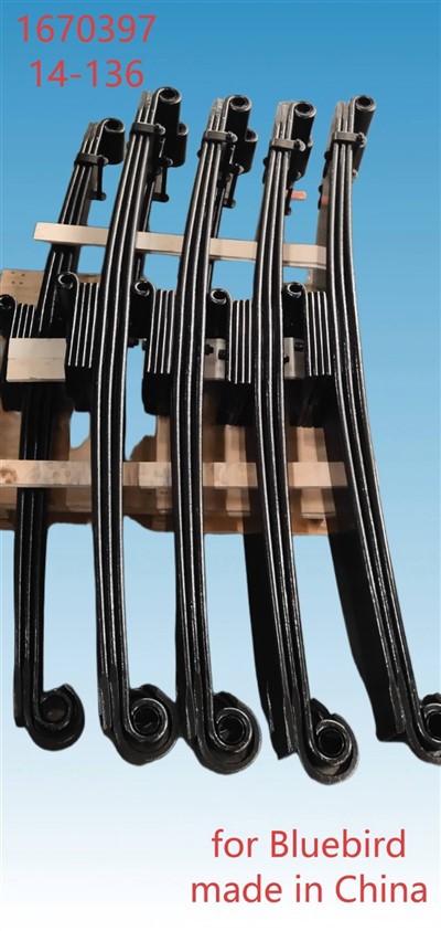 -ansawdd uchel Parabolic Leaf Spring Oem: 14-136,1670397 Ar gyfer Bluebird Bus